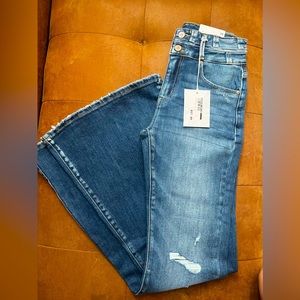 BRAND NEW WITH TAGS. KANCAN FLARE JEANS